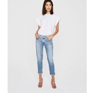 AG ex-boyfriend slim jeans 25 R Light